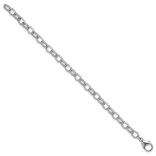 6.5mm Oval Link Chain Bracelet