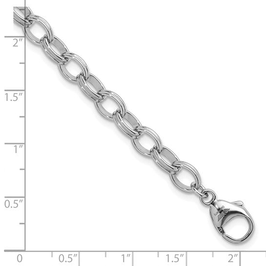 6.5mm Oval Link Chain Bracelet