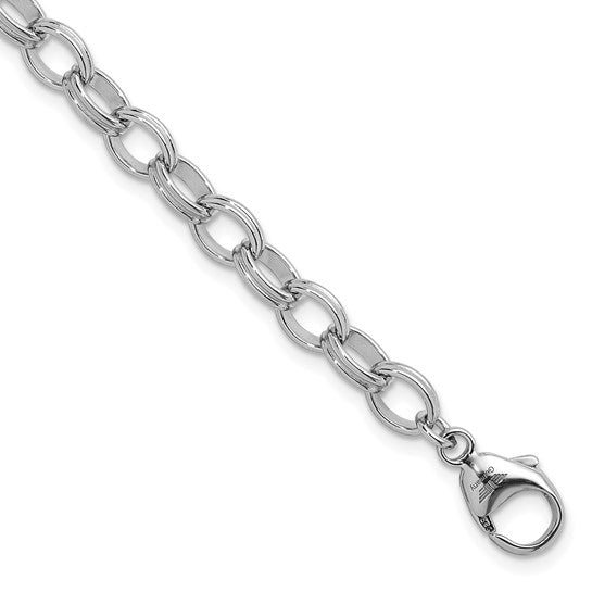 6.5mm Oval Link Chain Bracelet